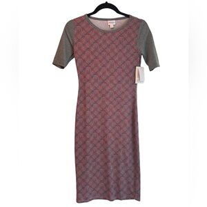 LuLaRoe Julia dress,‎ Tshirt style, size XXS